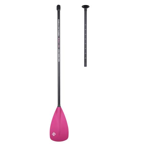 Two Bare Feet 2 Piece Fibreglass Hybrid SUP Paddle - Raspberry £54.99